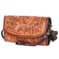 American Darling Cross Body Hand Tooled Genuine Leather Western Women Bag | Turquoise Handbag Purse Crossbody for Cute