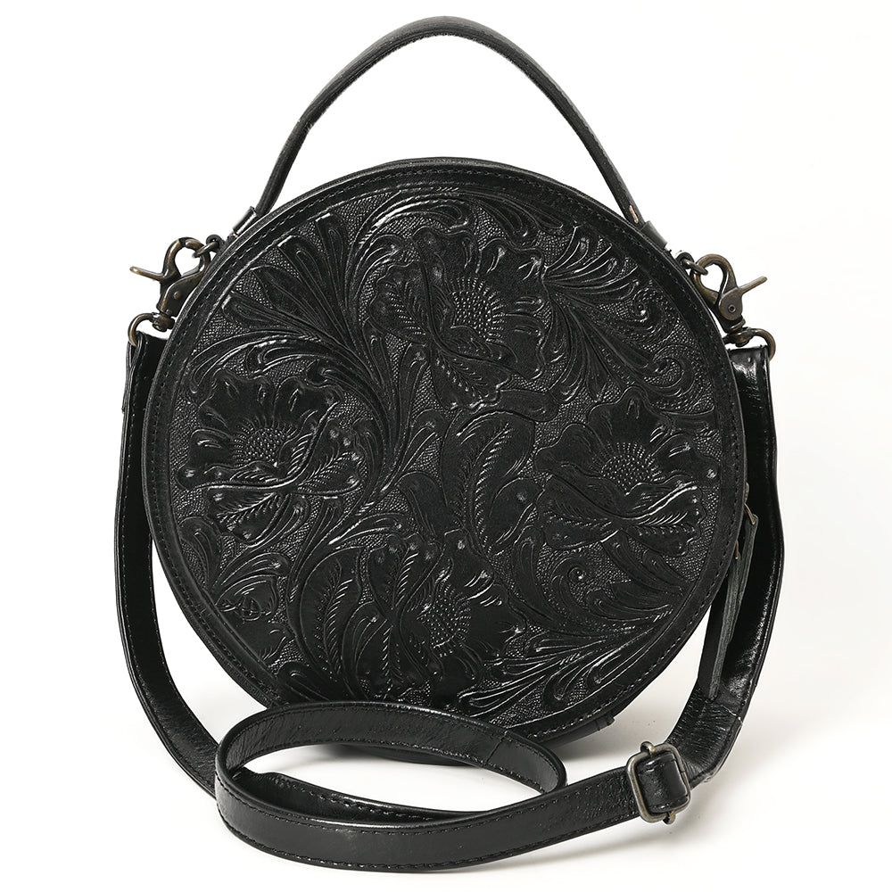 American Darling Canteen Hand Tooled Genuine Leather