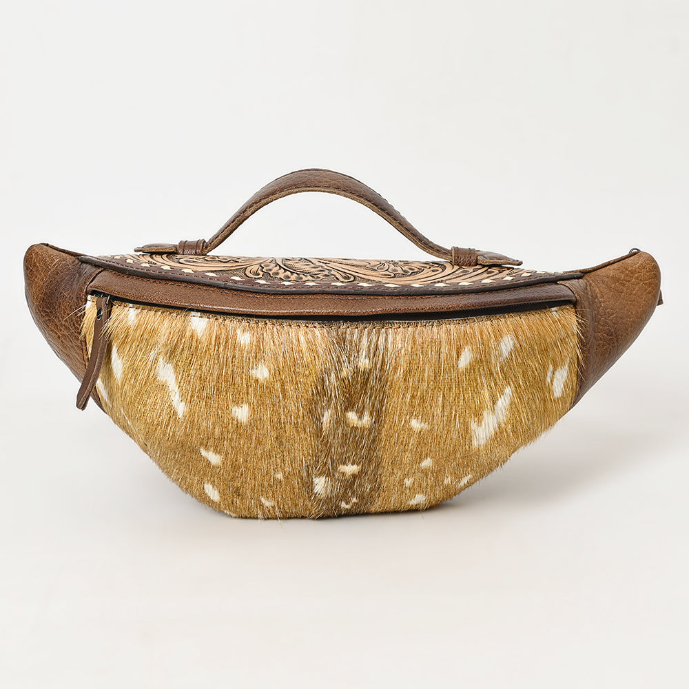 American Darling Hair-On Genuine Leather Pouch