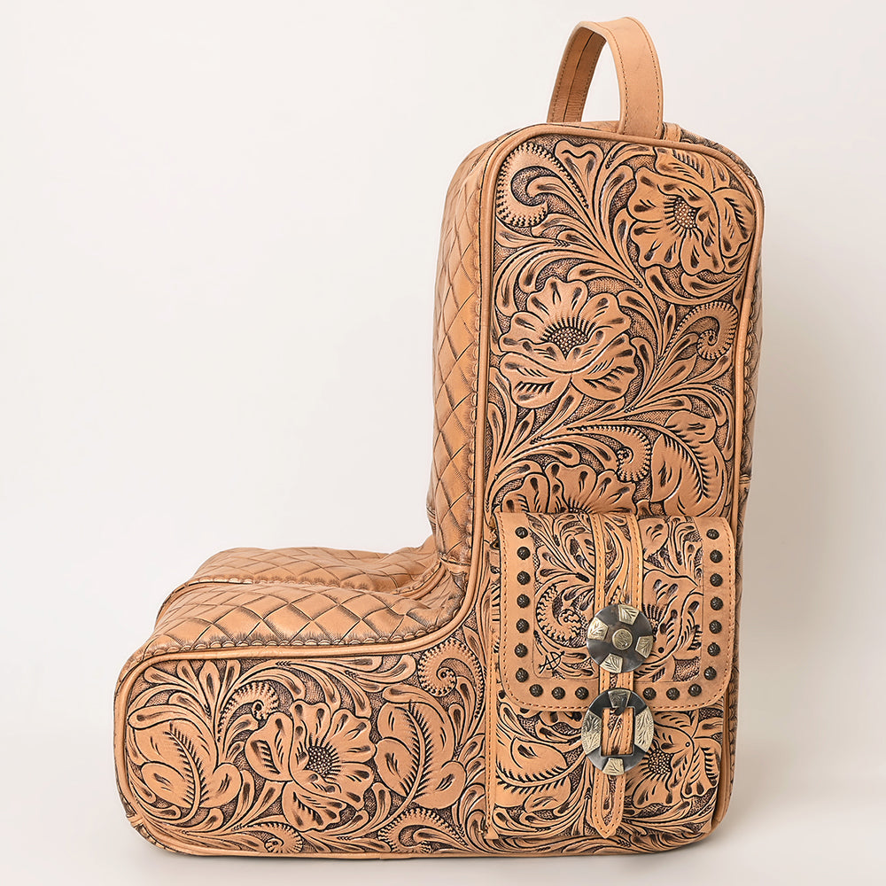 American Darling Hand-Tooled Genuine Leather Bag