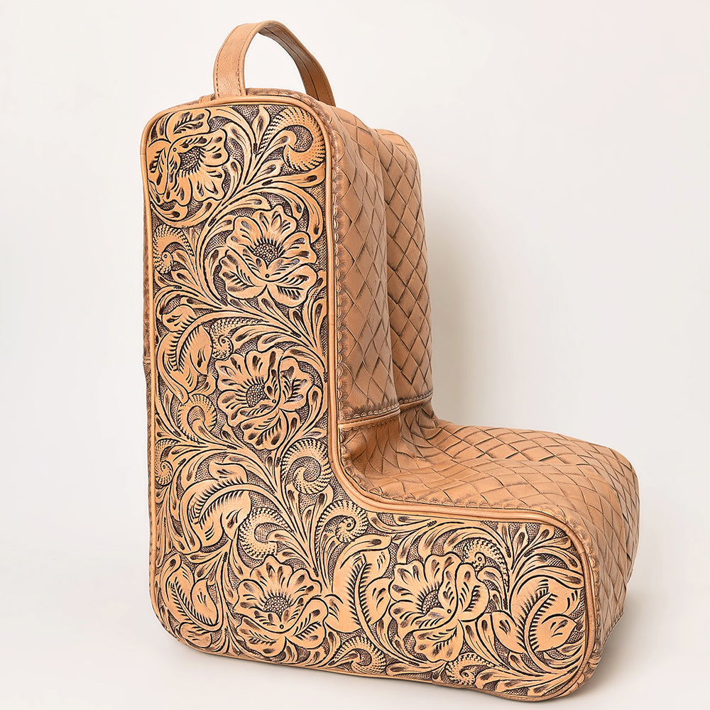 American Darling Hand-Tooled Genuine Leather Bag
