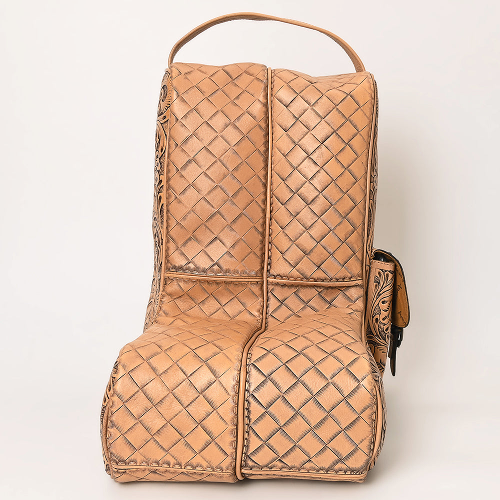American Darling Hand-Tooled Genuine Leather Bag