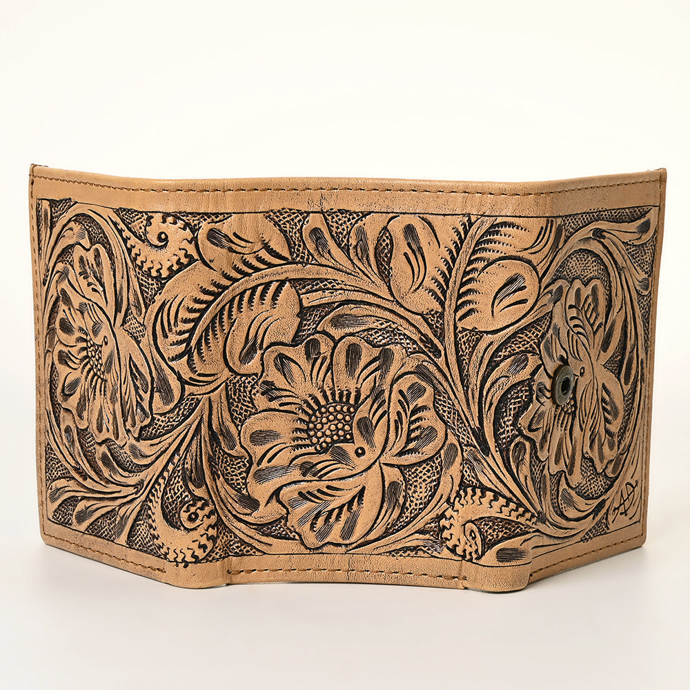 American Darling Hand-Tooled Genuine Leather Wallet
