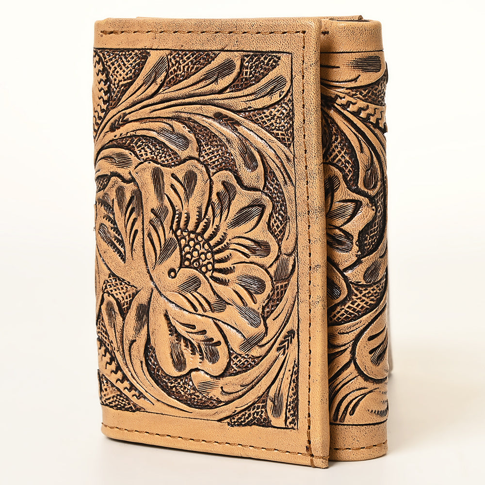 American Darling Hand-Tooled Genuine Leather Wallet