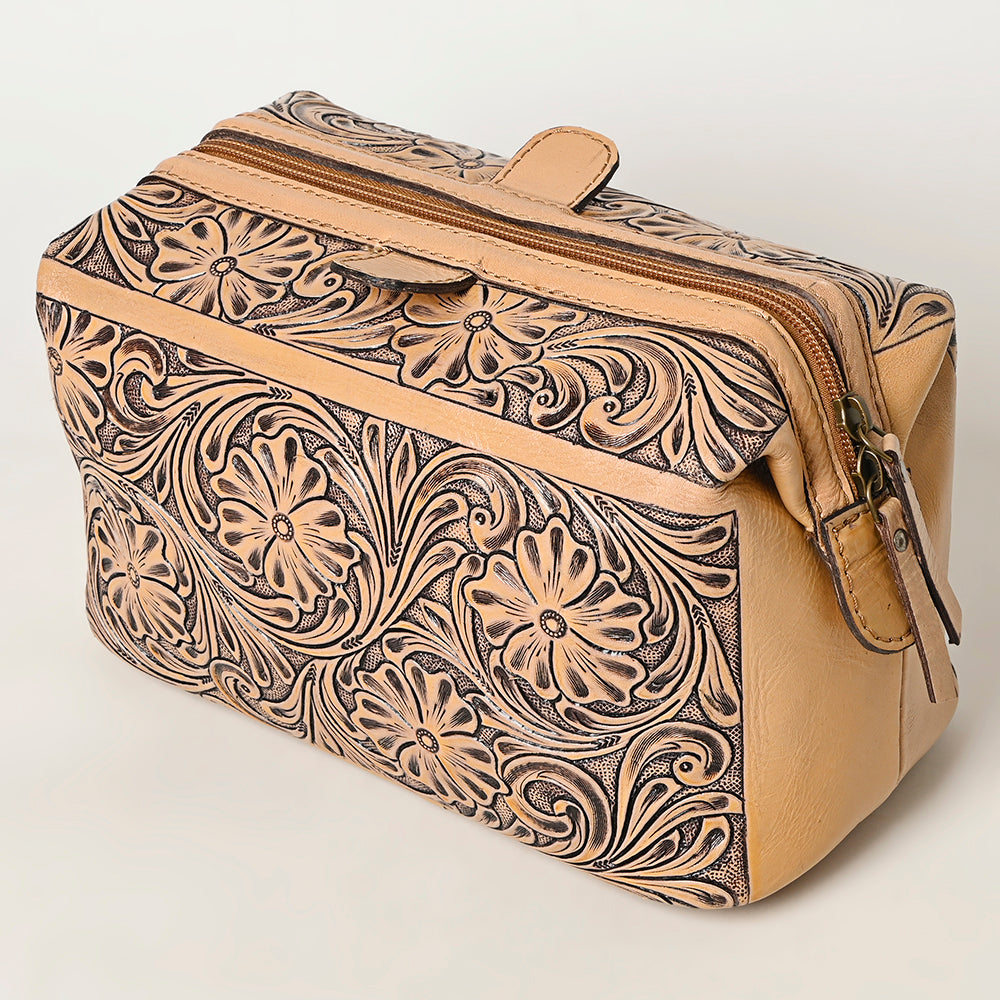 American Darling Hand-Tooled Genuine Leather Bag