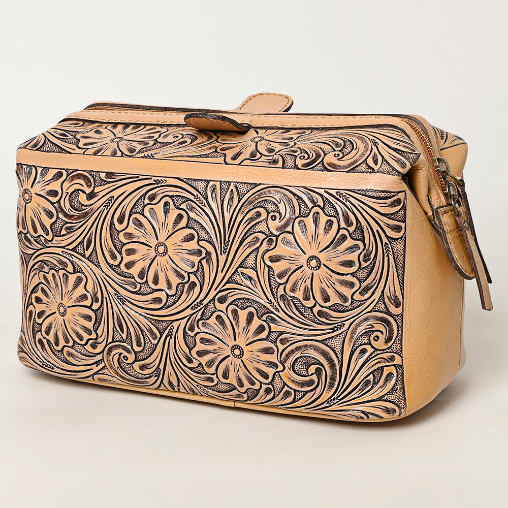 American Darling Hand-Tooled Genuine Leather Bag