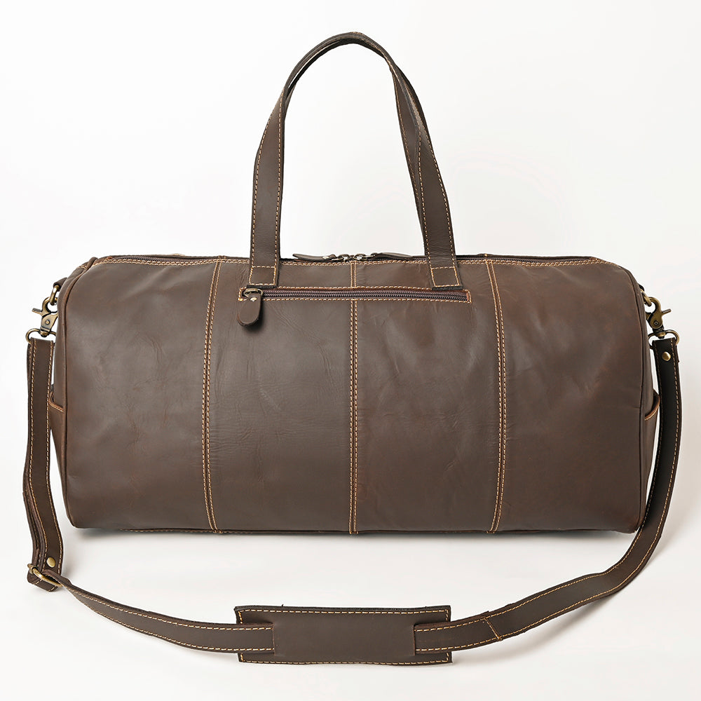 Ohlay Duffel Upcycled Wool Genuine Leather