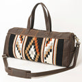 Ohlay Duffel Upcycled Wool Genuine Leather