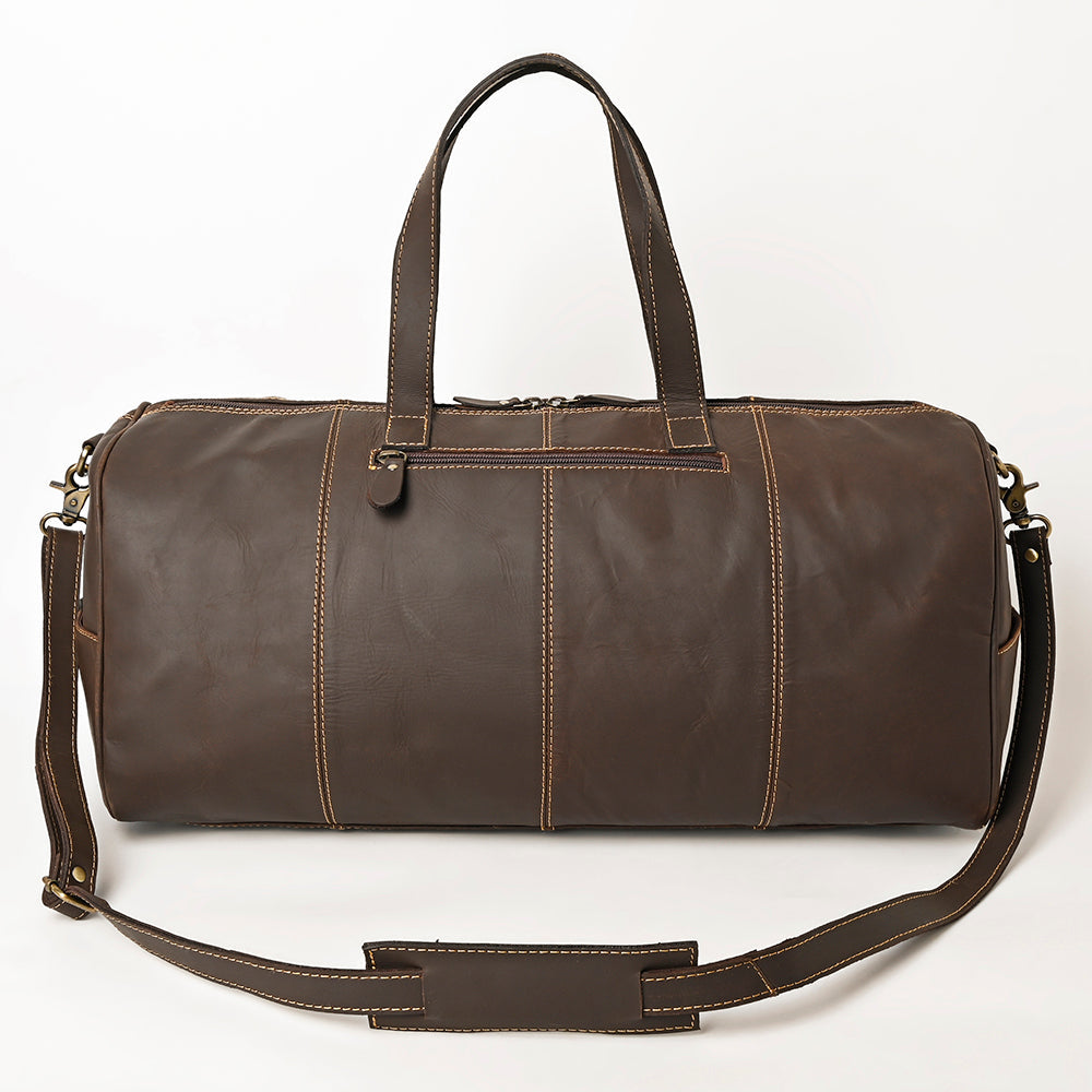 Ohlay Duffel Upcycled Wool Genuine Leather