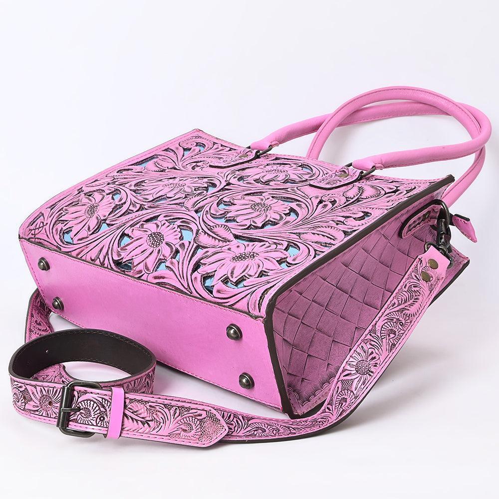 American Darling Hand-Tooled Genuine Leather Tote