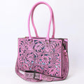 American Darling Hand-Tooled Genuine Leather Tote