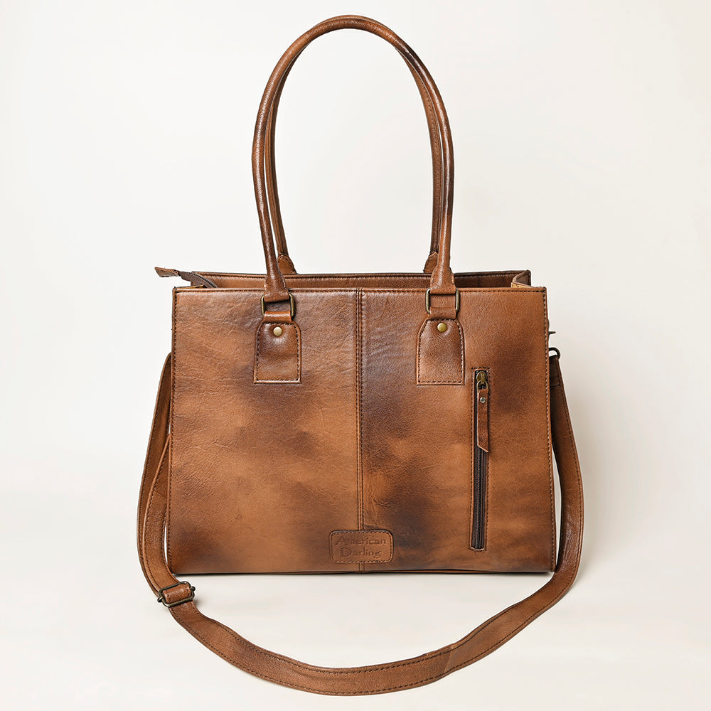 American Darling Hand-Tooled Genuine Leather Bag