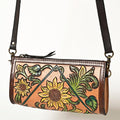 American Darling Hand-Tooled Genuine Leather Bag