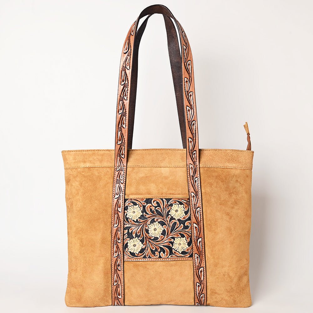 American Darling Hand-Tooled Genuine Leather Bag