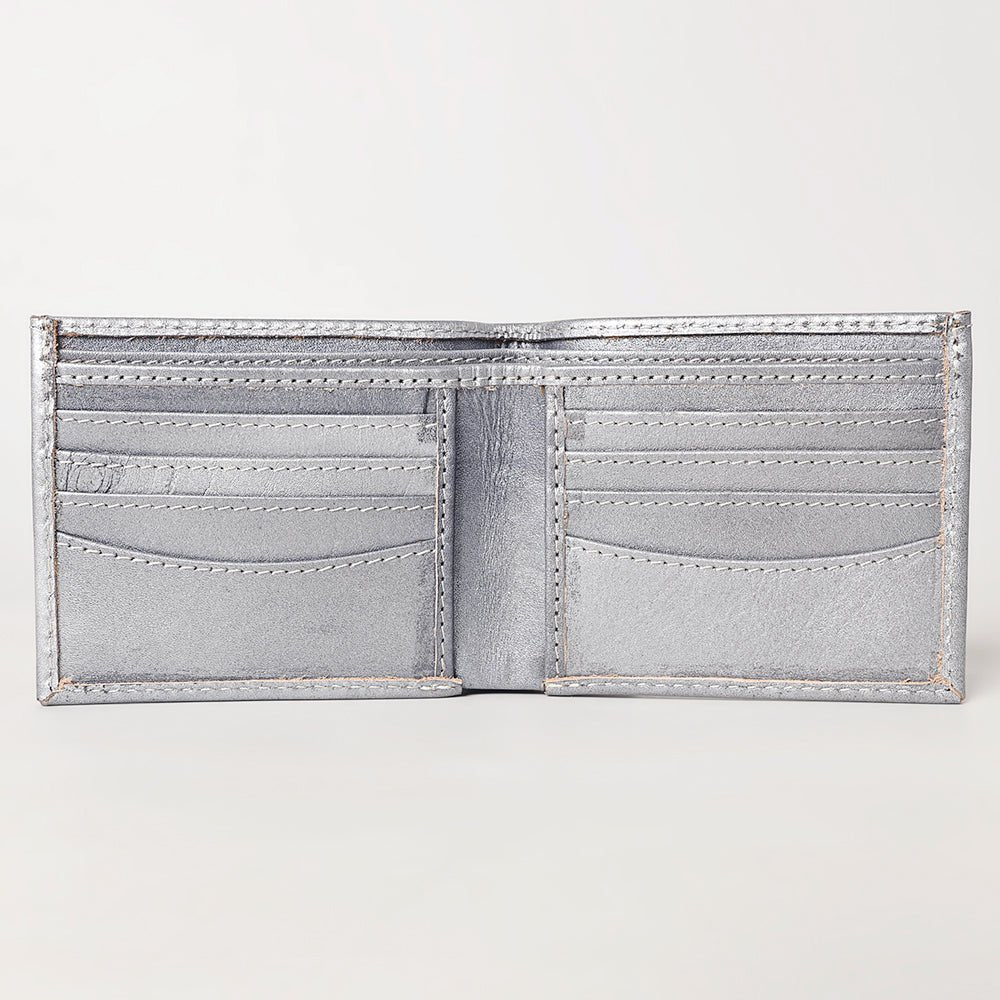 American Darling Wallet Hand Tooled Genuine Leather
