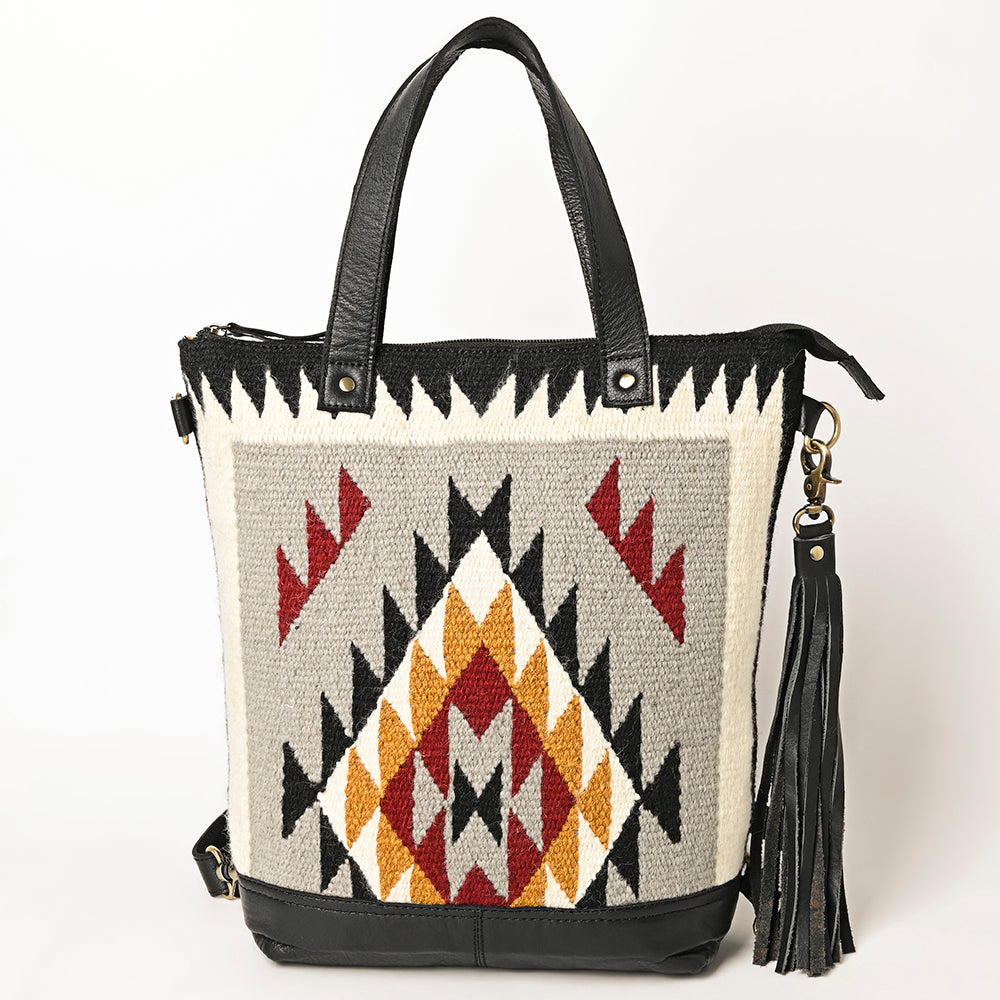 American Darling Tote Saddle Blanket Genuine Leather Women Bag Western Handbag Purse
