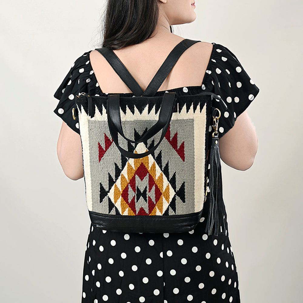 American Darling Saddle Blanket Leather Bag