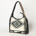 American Darling Hand-Tooled Saddle Blanket Leather Hobo Bag