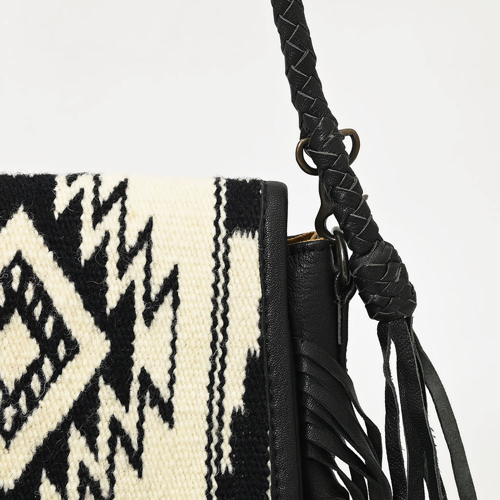 American Darling Saddle Blanket Leather Messenger Bag