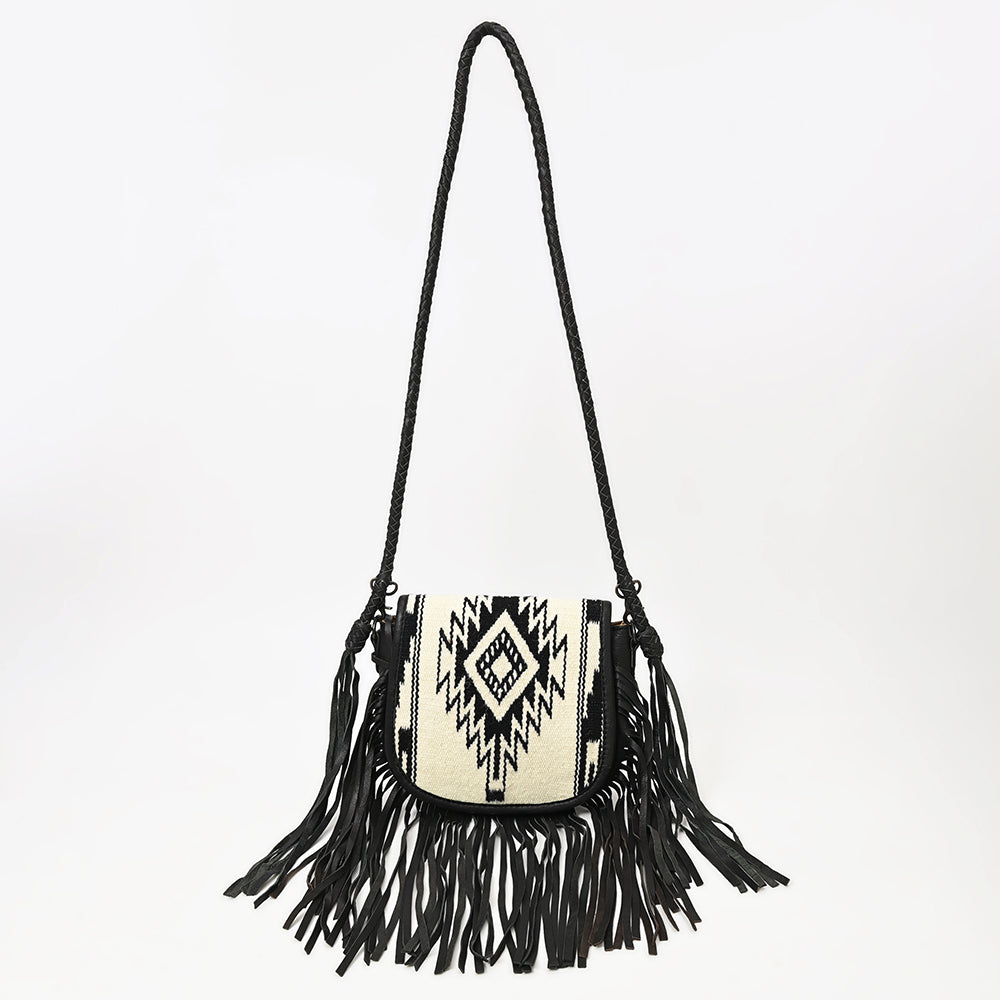 American Darling Saddle Blanket Leather Messenger Bag