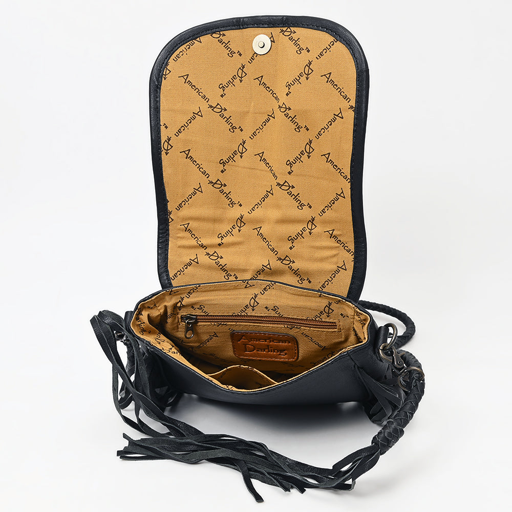 American Darling Saddle Blanket Leather Messenger Bag