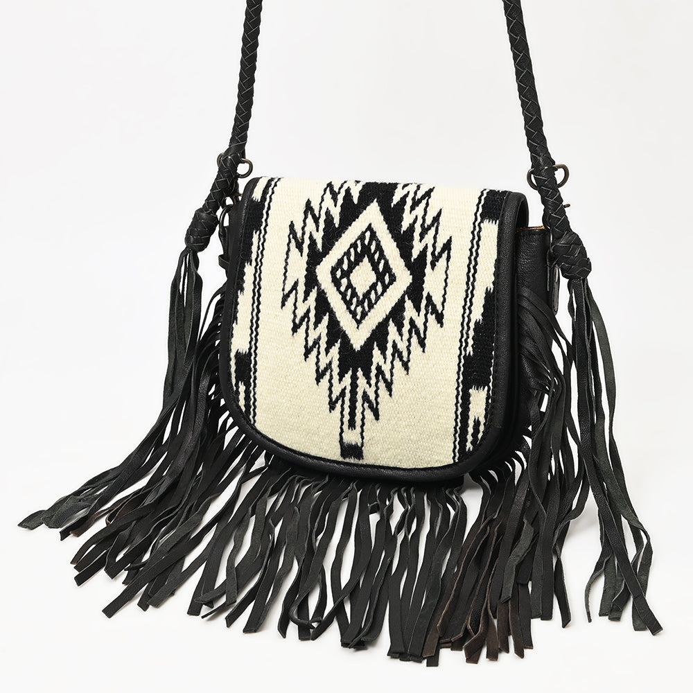 American Darling Saddle Blanket Leather Messenger Bag