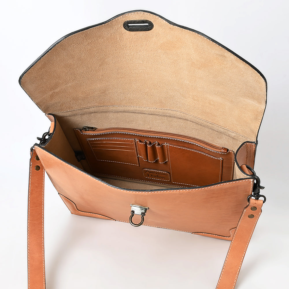 American Darling Genuine Leather Briefcase