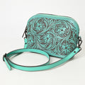American Darling Hand-Tooled Genuine Leather Small Crossbody Bag