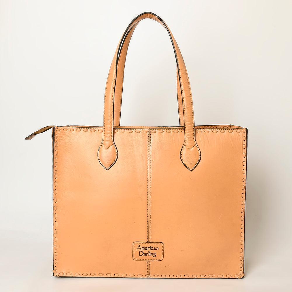 American Darling Hand-Tooled Genuine Leather Bag
