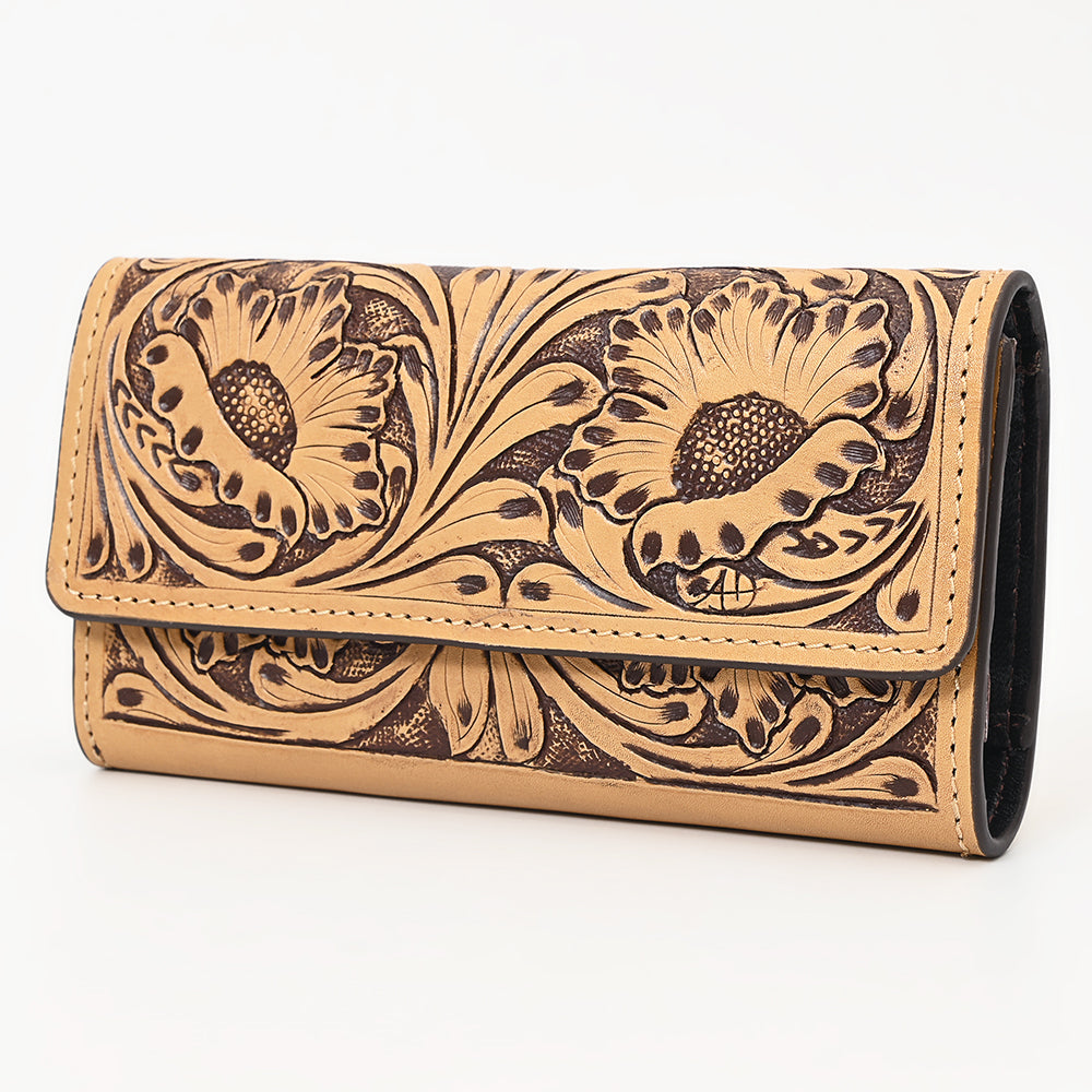 American Darling Hand-Tooled Genuine Leather Bag