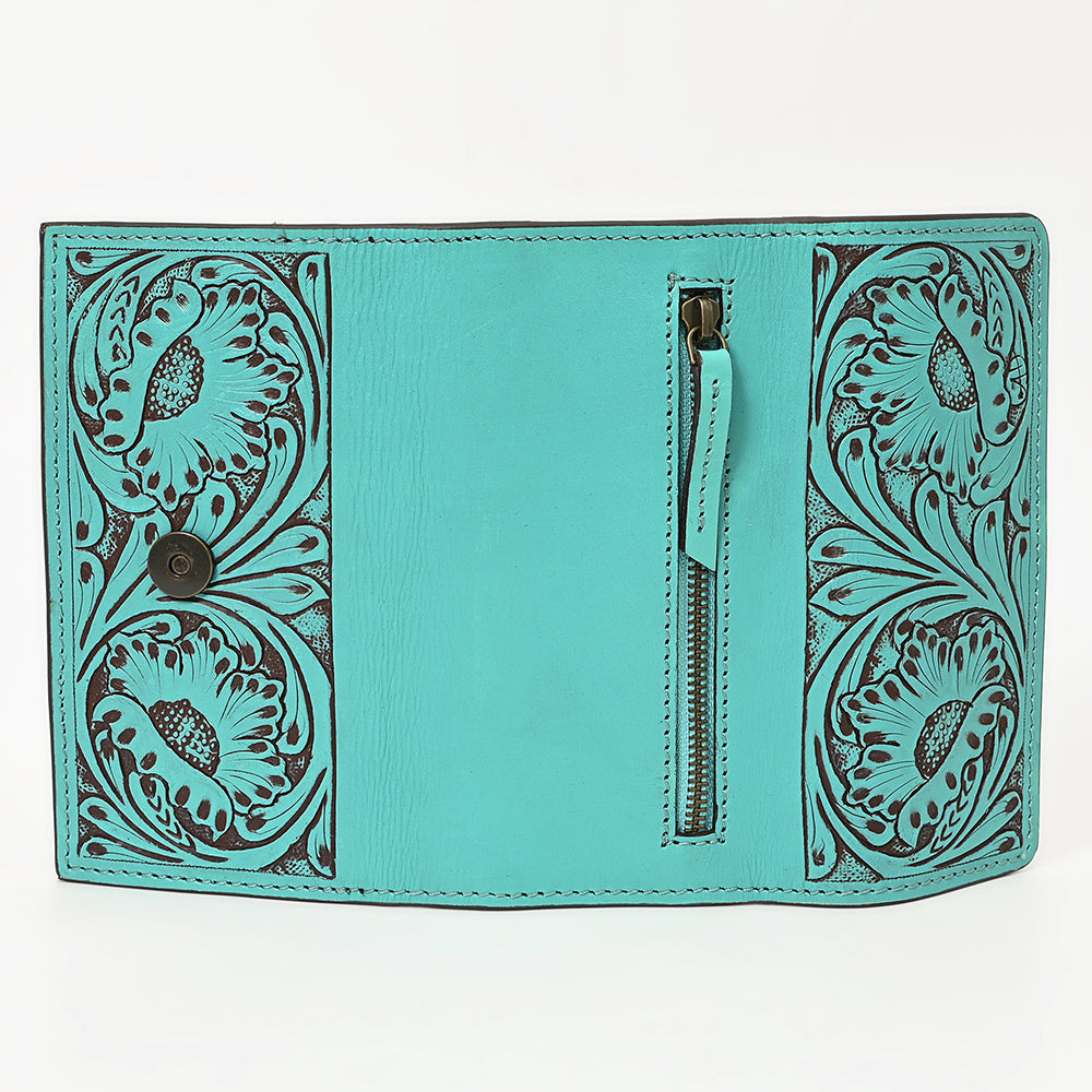 American Darling Hand-Tooled Genuine Leather Wallet