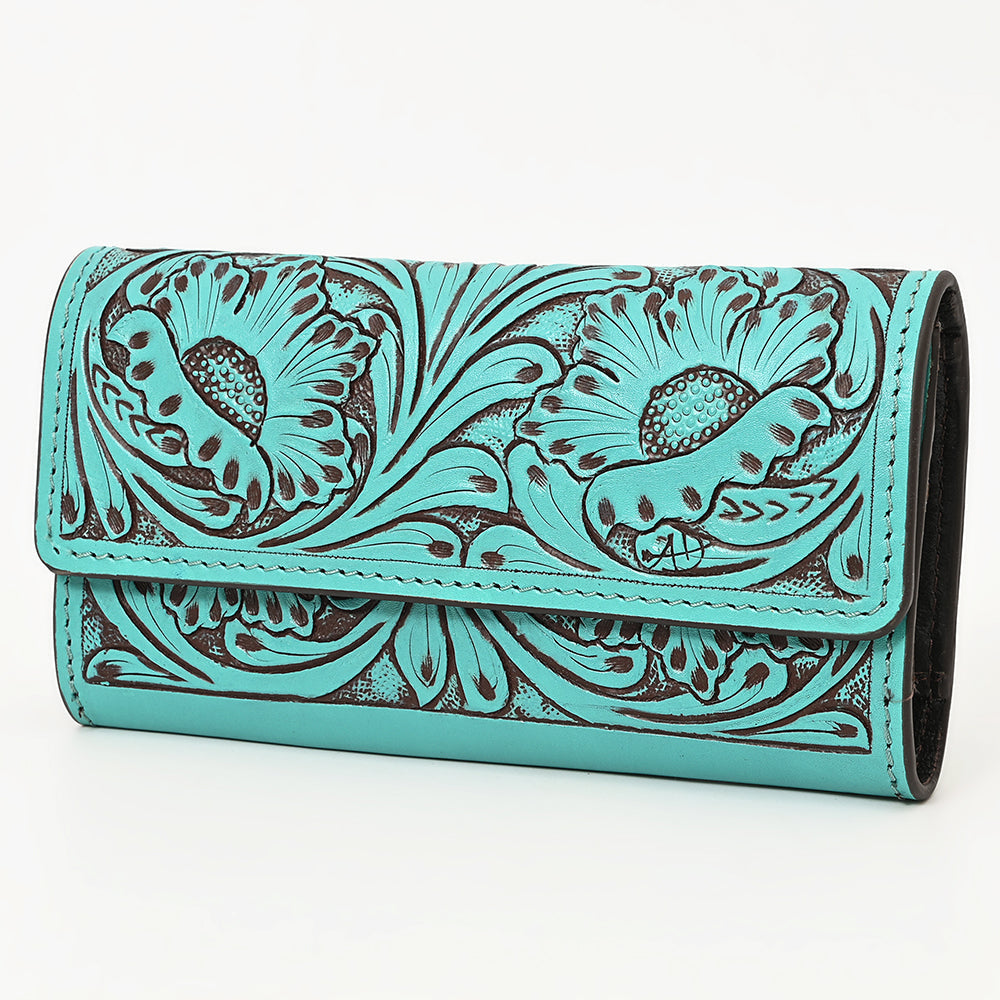 American Darling Hand-Tooled Genuine Leather Wallet