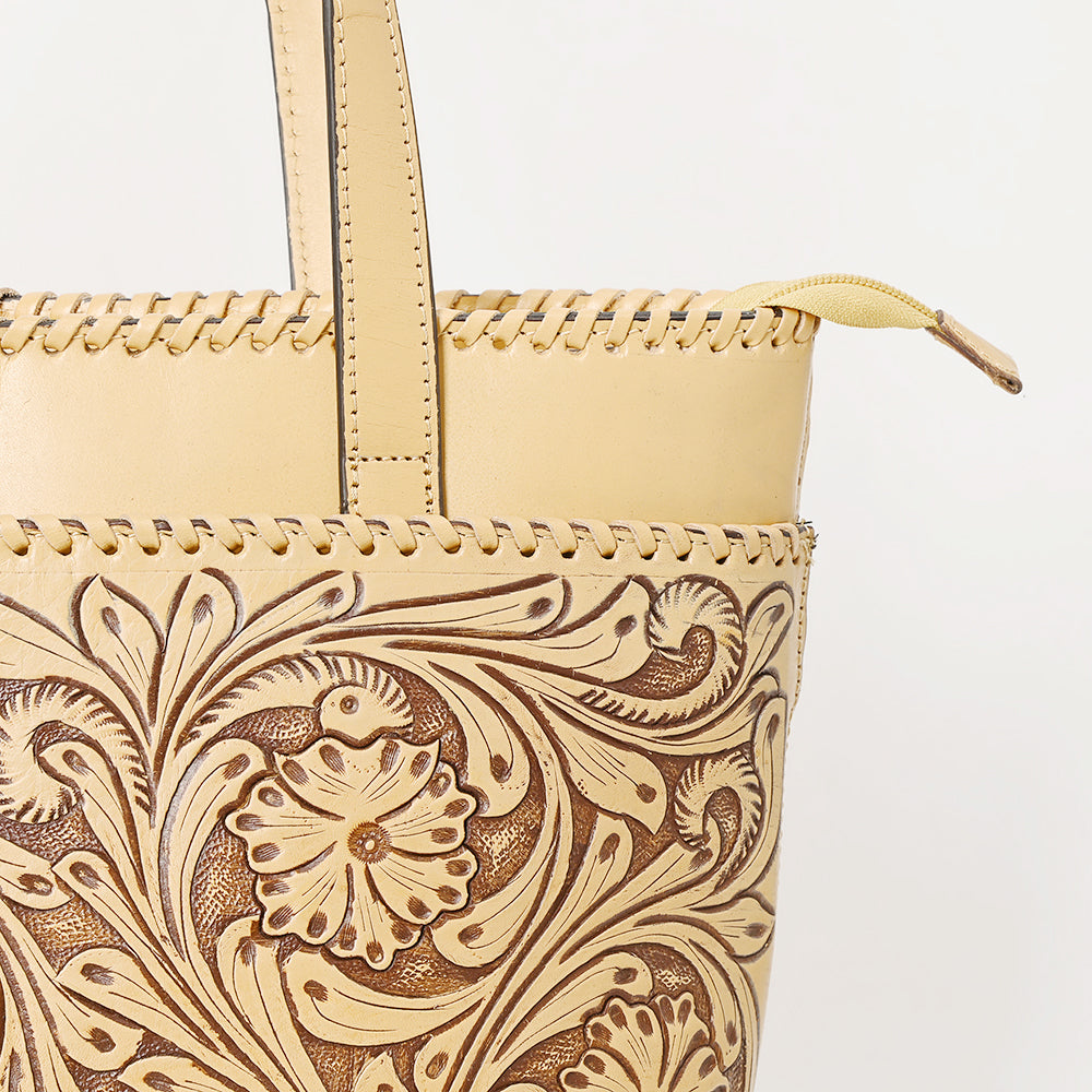 American Darling Hand-Tooled Genuine Leather Bag