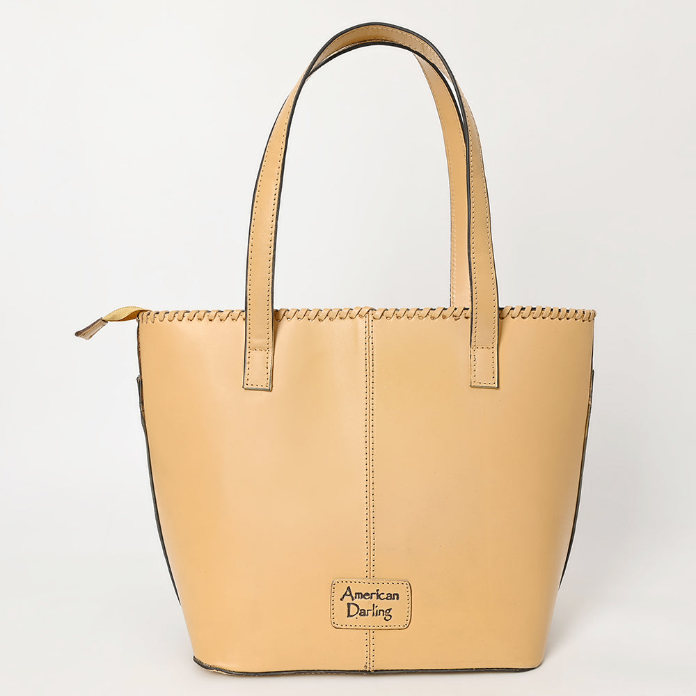 American Darling Hand-Tooled Genuine Leather Bag