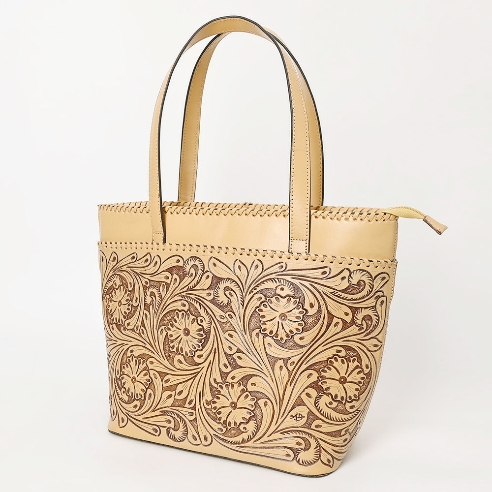 American Darling Hand-Tooled Genuine Leather Bag