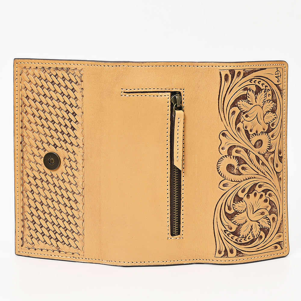 American Darling Hand-Tooled Genuine Leather Bag