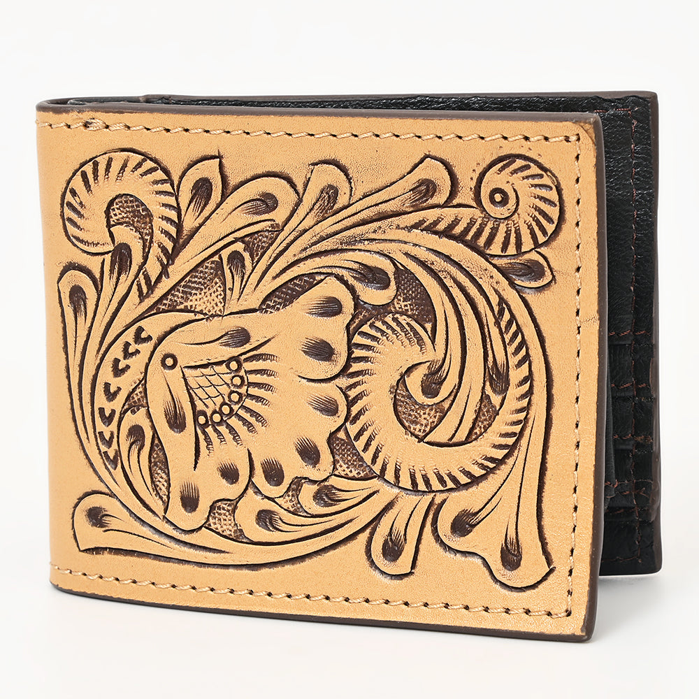 American Darling Hand-Tooled Genuine Leather Bag