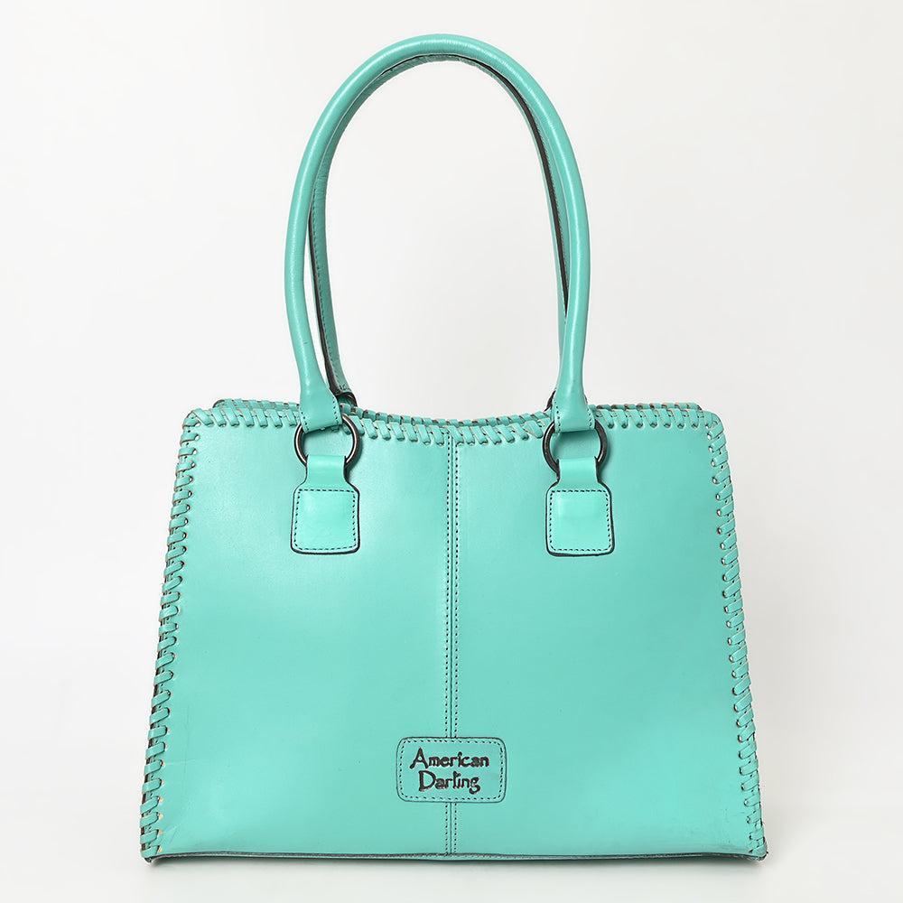 American Darling Hand-Tooled Genuine Leather Tote