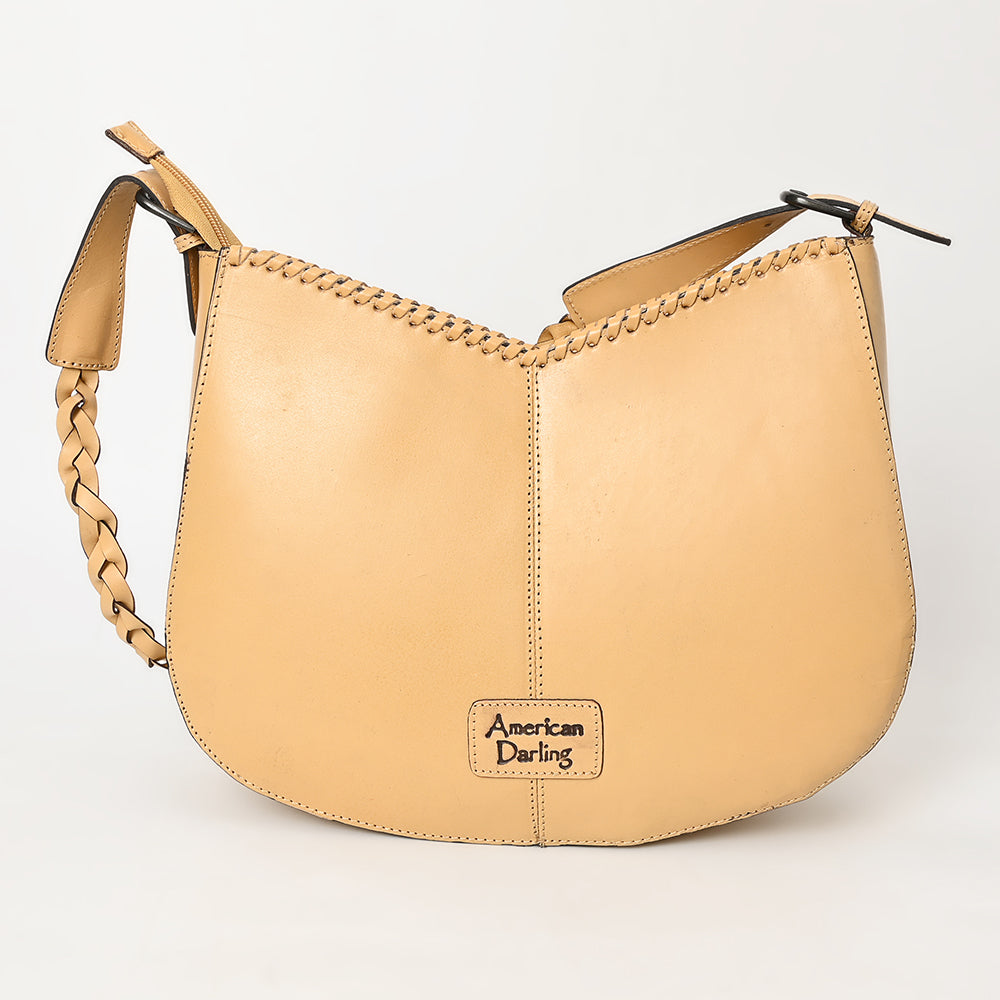 American Darling Hand-Tooled Genuine Leather Bag