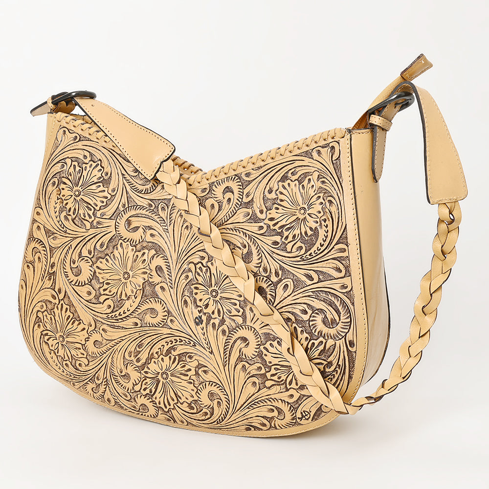 American Darling Hand-Tooled Genuine Leather Bag