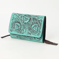 American Darling Hand-Tooled Genuine Leather Clutch