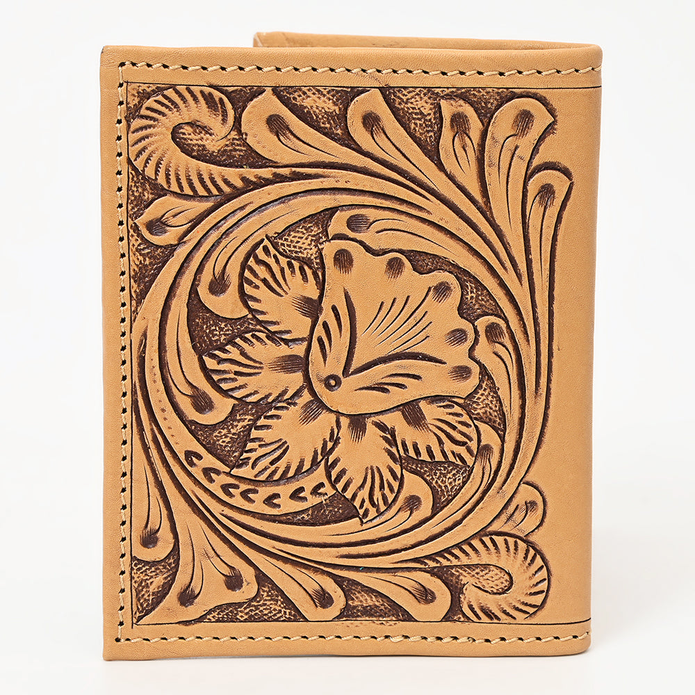 American Darling Hand-Tooled Genuine Leather Bag