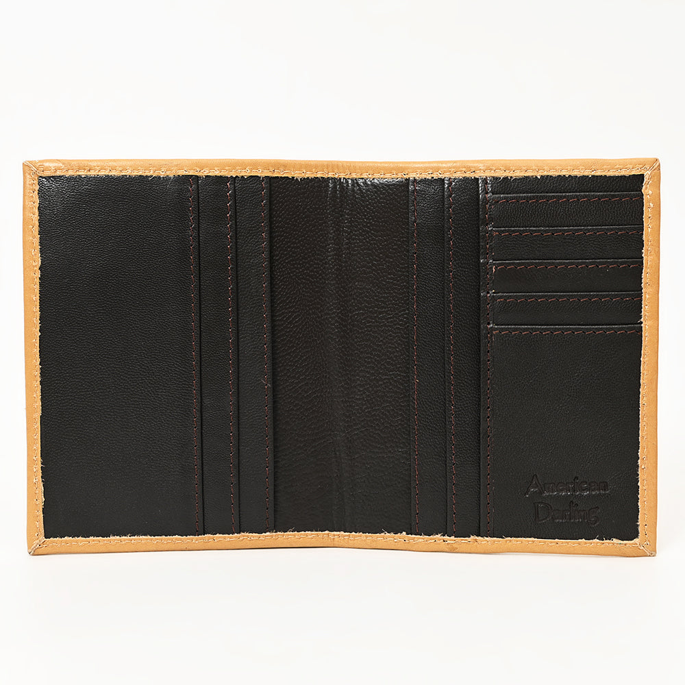 American Darling Wallet Hand Tooled Genuine Leather Western Women Bag | Wristlet Travel