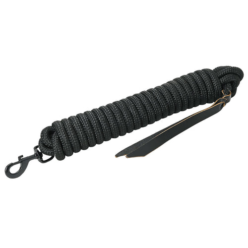 25 ft. Hilason Western Horse Adjustble Nylon Rope With Latigo Ends