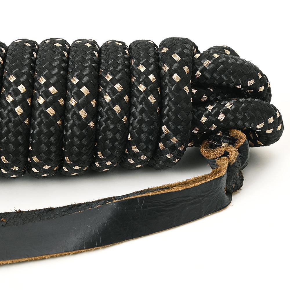 25 ft. Hilason Western Horse Adjustble Nylon Rope With Latigo Ends