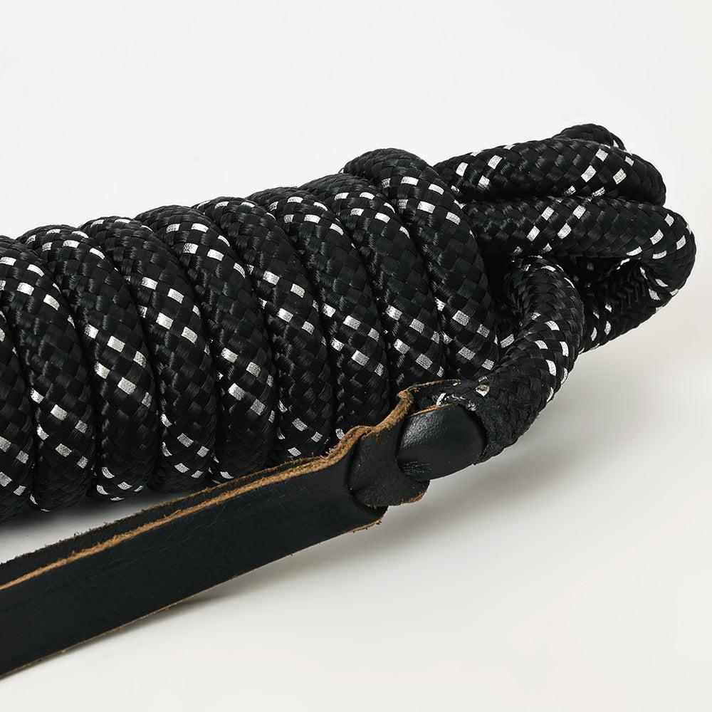 25 ft. Hilason Western Horse Adjustble Nylon Rope With Latigo Ends