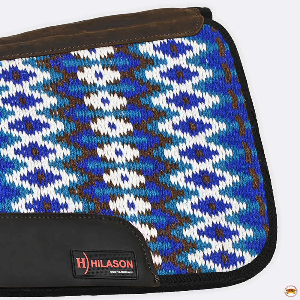 HILASON 32x30 In Western Horse Saddle Wool Blanket Pad Felt Padding