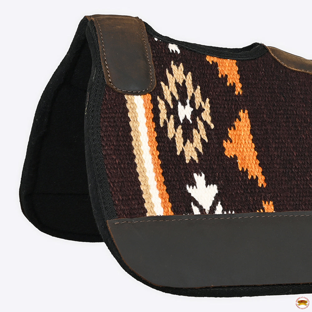 HILASON 32x30 In Western Horse Saddle Wool Blanket Pad Felt Padding