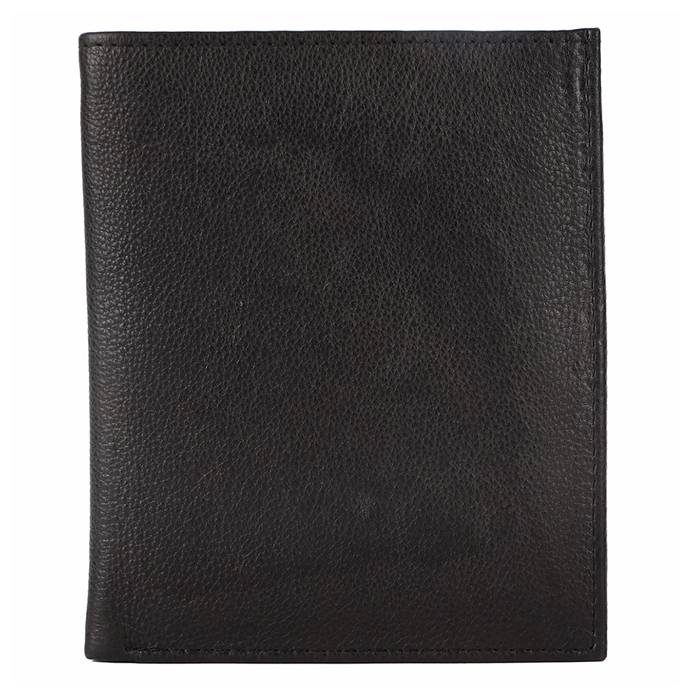 BAR H EQUINE Genuine Leather Hand Carved Rodeo Bifold Wallet For Men Women