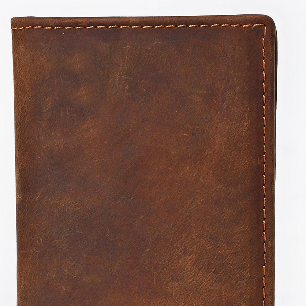BAR H EQUINE Western Rodeo Bifold Unisex Genuine Leather Walllet